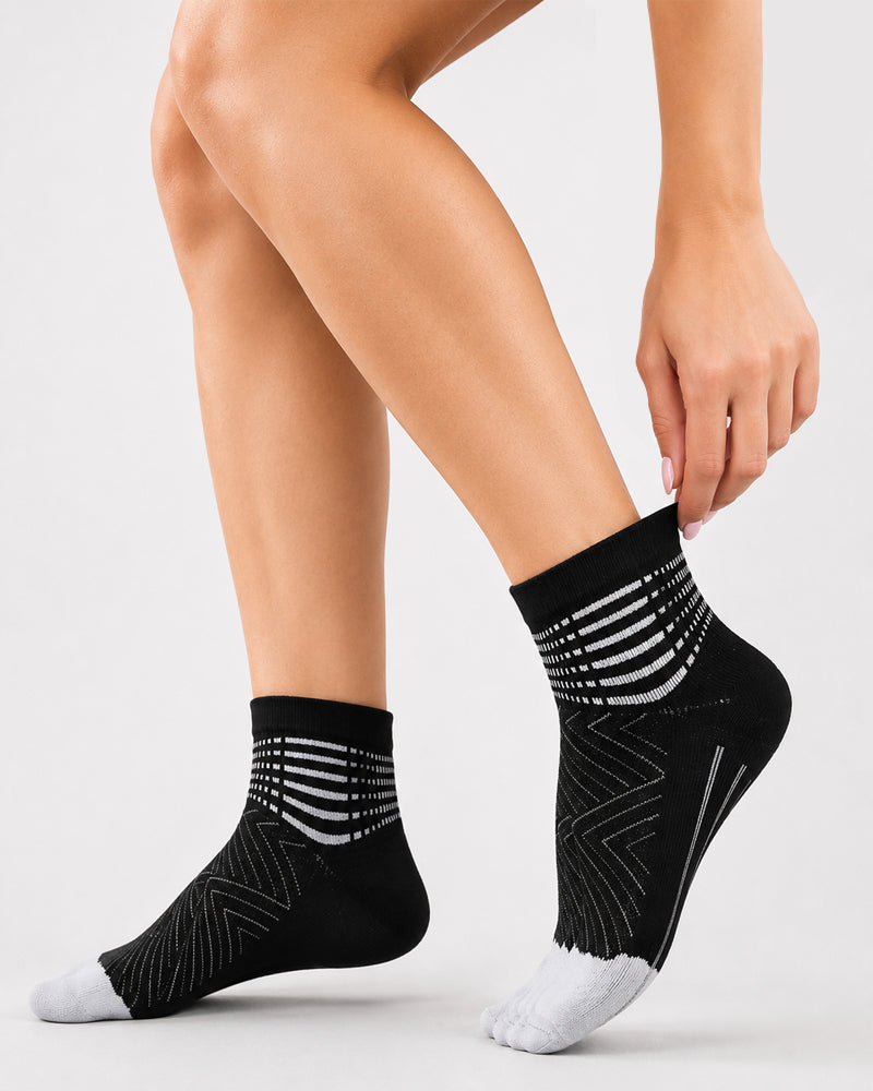 6-Pack of Compression Ankle Support Socks Main image