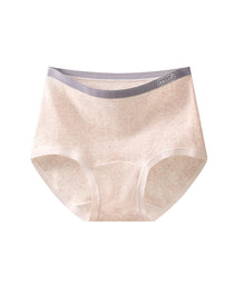 Plus Size 10A Antibacterial Cotton Extra Long Crotch High Waist Comfortable Briefs