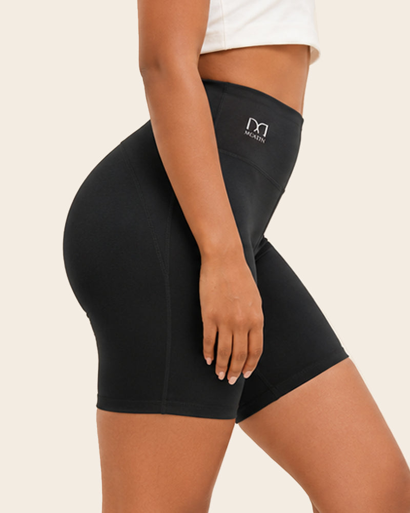 Women's High-Waisted Seamless Tummy Control Shaping Shorts Secondary image
