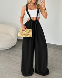 Casual Loose Wide-leg Overalls