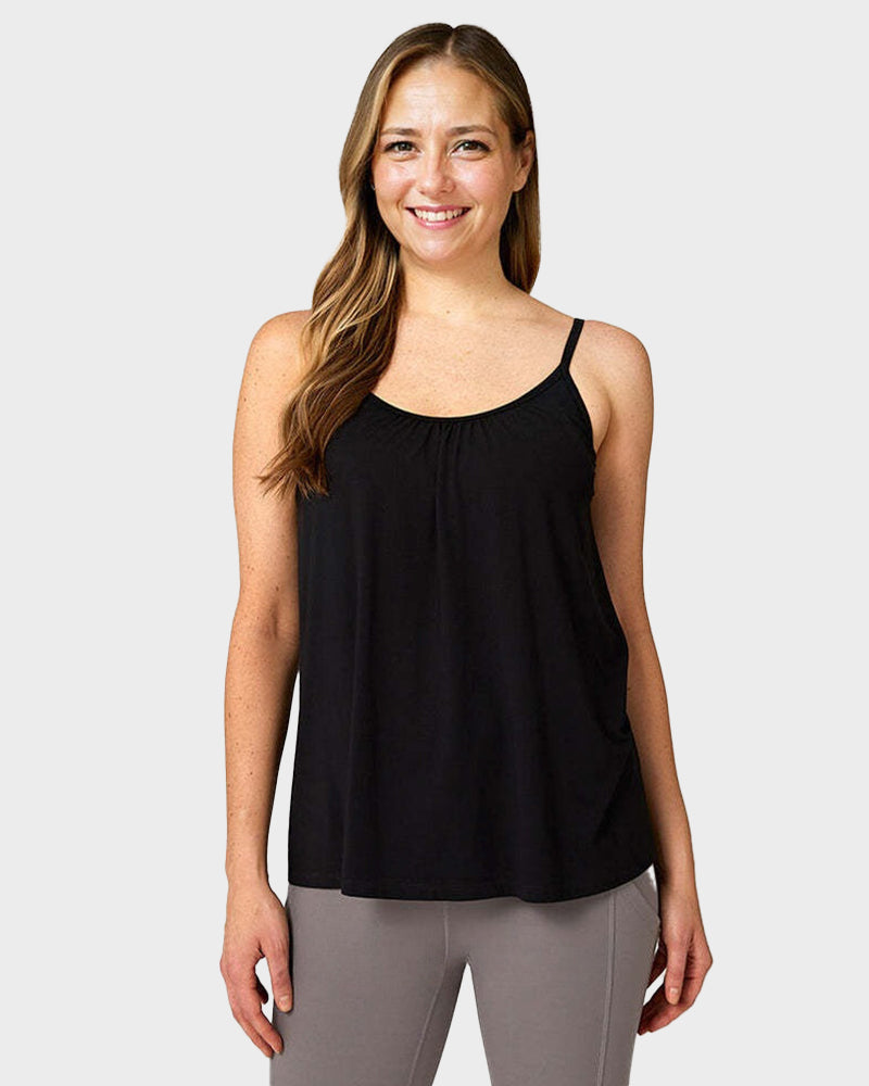 Women’s Fly Free Cooling Cami with Built-in Bra Main image
