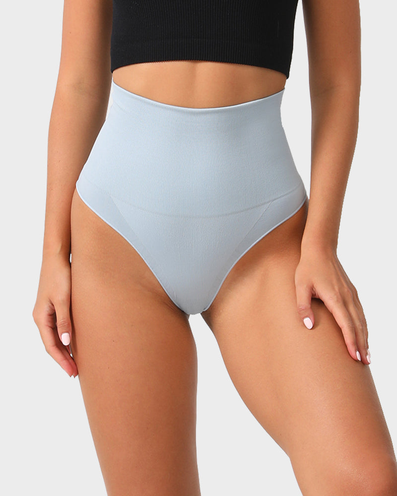 Ultra High-Waist Seamless Tummy Control Thong Main image