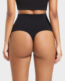 Ultra High-Waist Seamless Tummy Control Thong