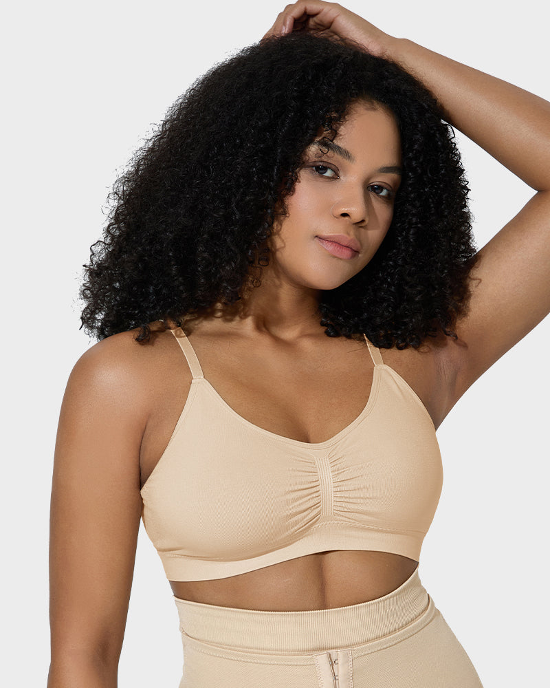 Women's Full Coverage Non-Padded Wireless Sculpt Bra Secondary image