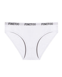 Mid-rise Ribbed Cotton Breathable Briefs