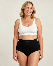 Cotton Antibacterial Seamless Breathable Briefs