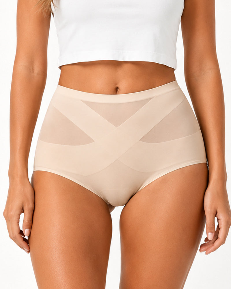 High Waist Seamless Tummy Control Hip-hugging Panties Main image