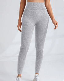 High Waisted Hip-lifting Seamless Quick-drying Yoga Leggings