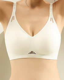 Women's Wireless Jelly Gel Seamless Push-up Bra
