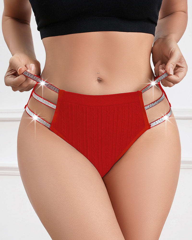 Sexy Openwork Glossy Waistband Comfortable Breathable Underwear Secondary image