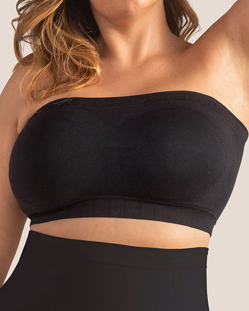 Convertible Strapless Seamless Non-slip Bandeau Bra Secondary image