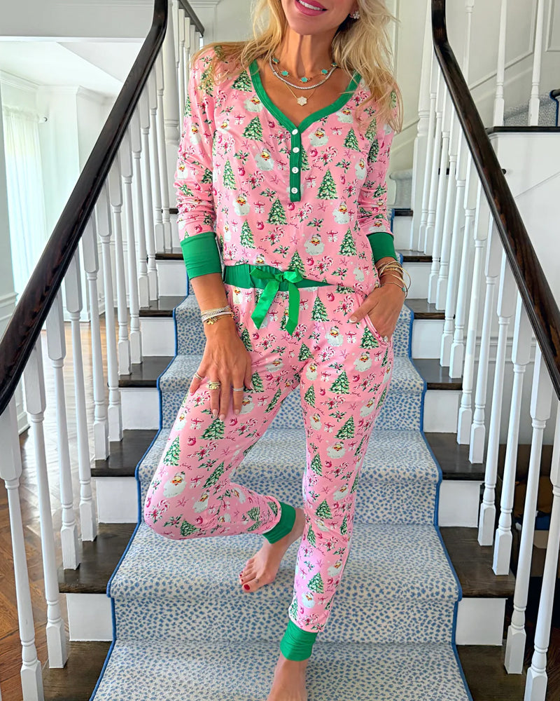 Christmas Casual Comfortable Home Pajama Set Main image