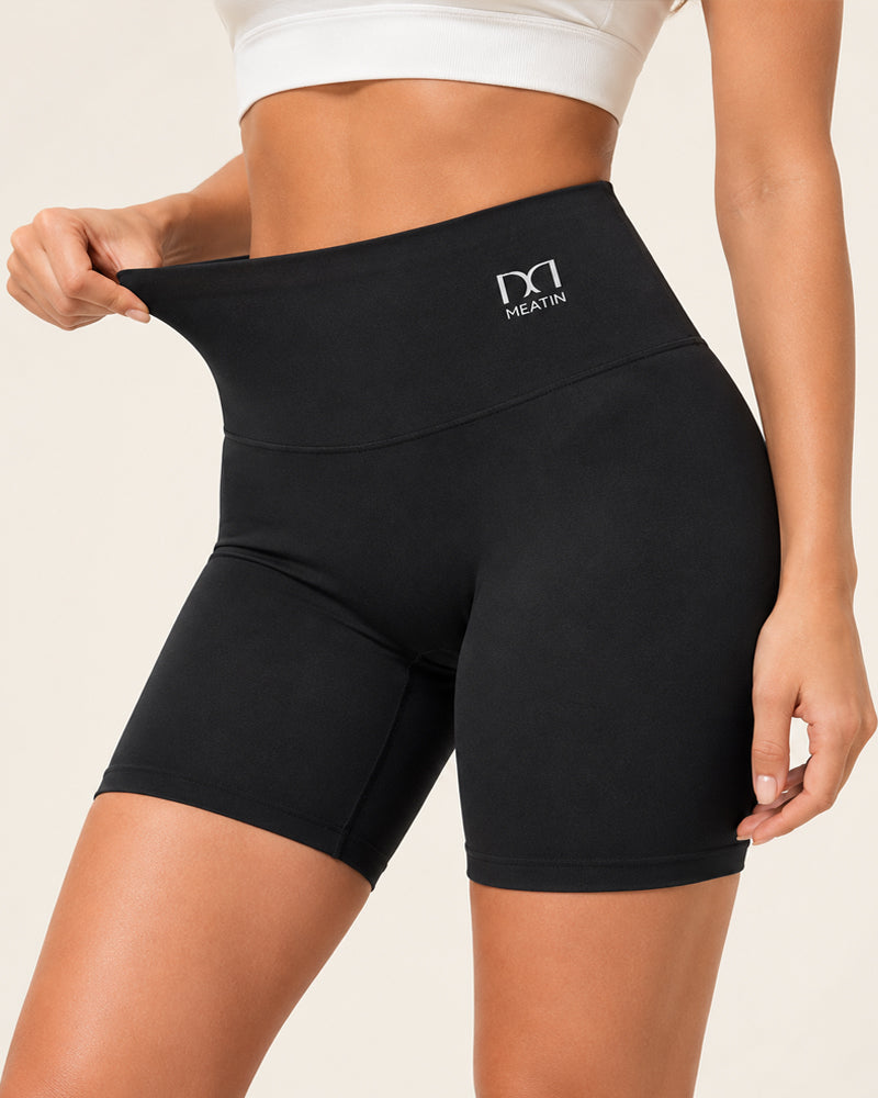 Women's High-Waisted Seamless Tummy Control Shaping Shorts Main image