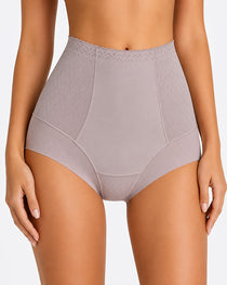 High-waisted Tummy-control Breathable Ice Silk Seamless Panties