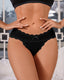 Lace-trimmed Stretchy Comfortable Pure Cotton Crotch Panties