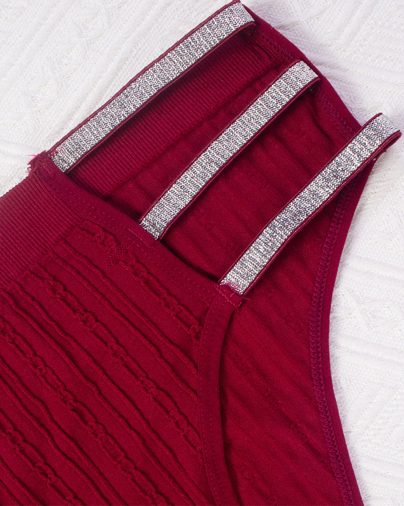 Sexy Openwork Glossy Waistband Comfortable Breathable Underwear