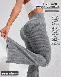 Women's Casual High-Waisted Comfortable Breathable Sports Yoga Tight Flare Pants