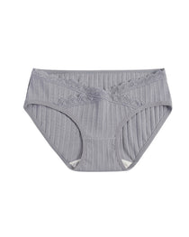 Lace-trimmed Pure Cotton Breathable Comfort Stretch Briefs