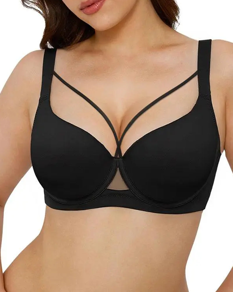 Women's Underwire Deep V Seamless Comfort Lifting Bra Main image