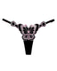 Sexy Butterfly Embroidered Low-rise Thong