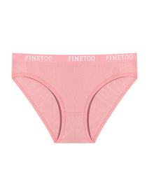 Mid-rise Ribbed Cotton Breathable Briefs