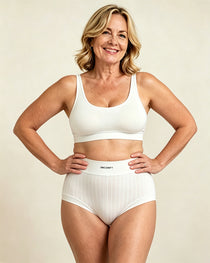 Cotton Antibacterial Seamless Breathable Briefs