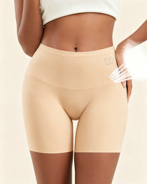 Women's High-Waisted Seamless Tummy Control Shaping Shorts