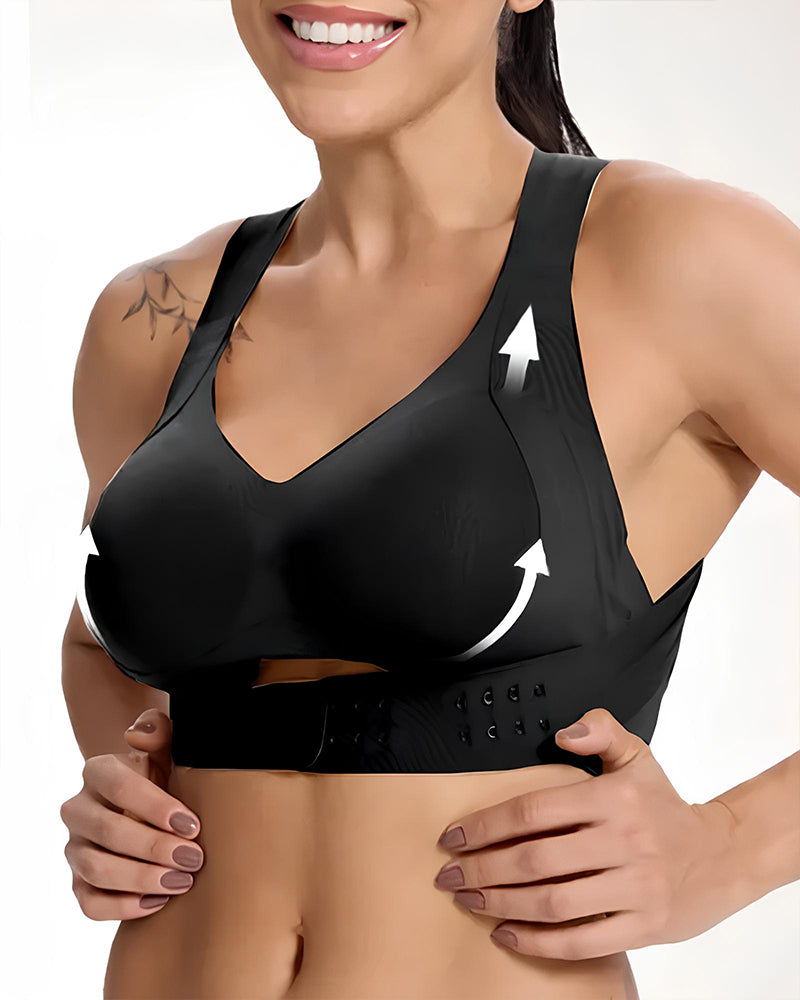 Women's Seamless Push-Up Shaping Correcting Back Sports Bra Main image