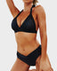 Vintage Halter Neck Bikini Swimsuit Set