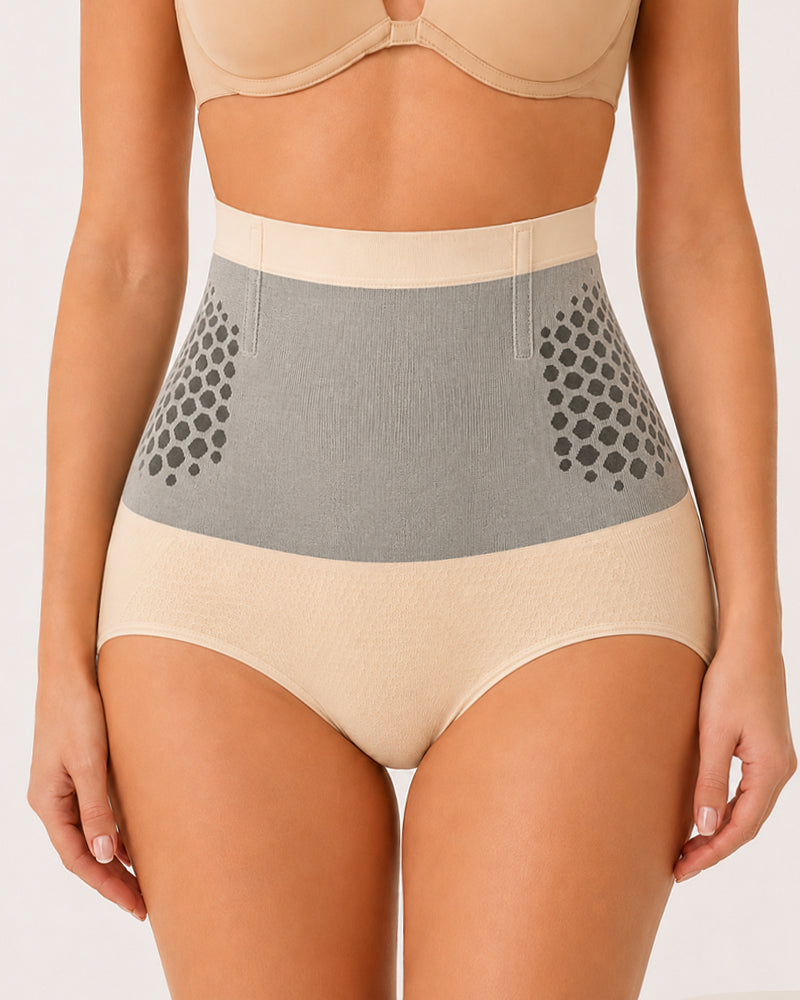 Two Pack High Waist Elastic Tummy Control Shaping Panties Secondary image