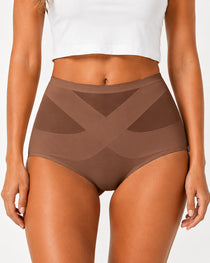 High Waist Seamless Tummy Control Hip-hugging Panties