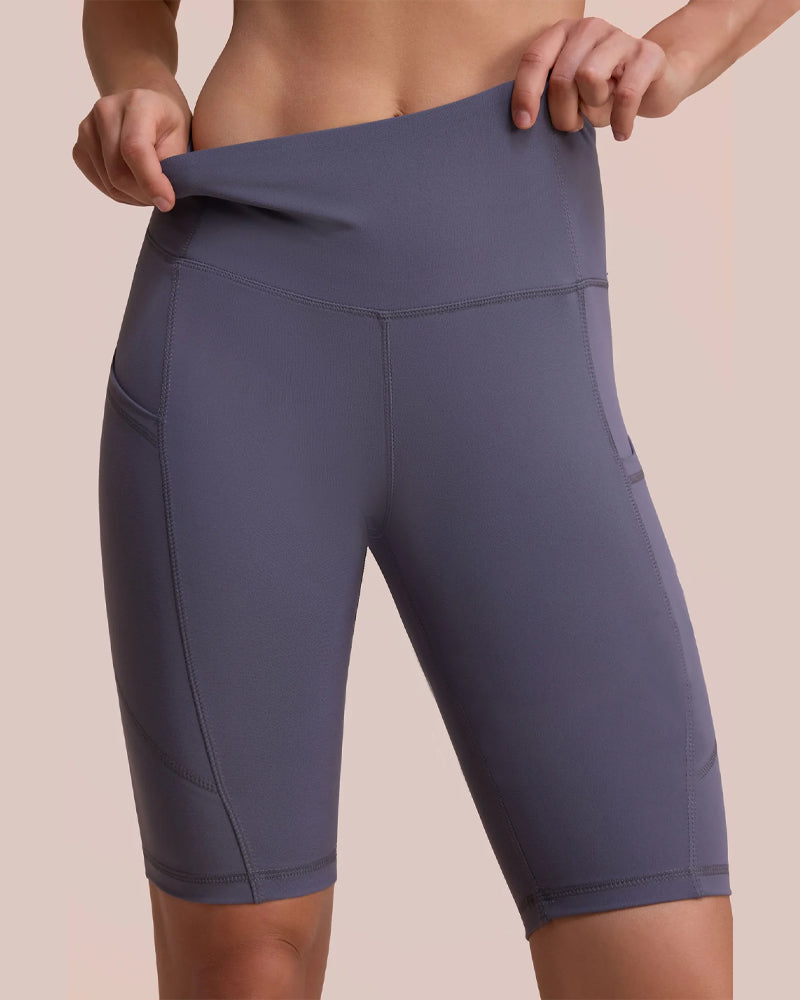 Women's Casual Sports Loose Cycling Shorts with Pockets