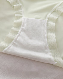 Comfortable Breathable Ice Silk Seamless Pure Cotton Crotch Women's Briefs