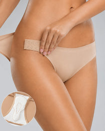 Ultra-thin Seamless Side-hook No-take-off Briefs